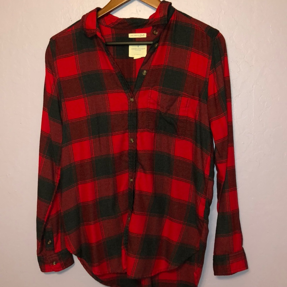 American Eagle Boyfriend fit flannel